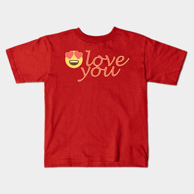 love you Kids T-Shirt by sarahnash